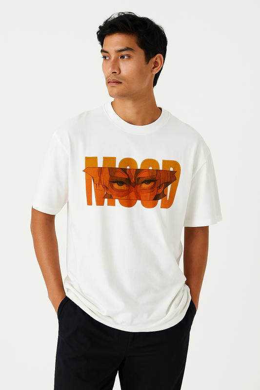 Oversized Men's Zenitsu Mood Anime T-Shirt – 100% Cotton | Breathable | Built for Bold Energy