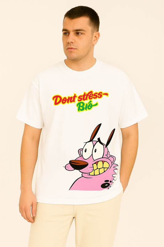 Oversized "Don’t Stress" Anime T-Shirt – Chill in Style