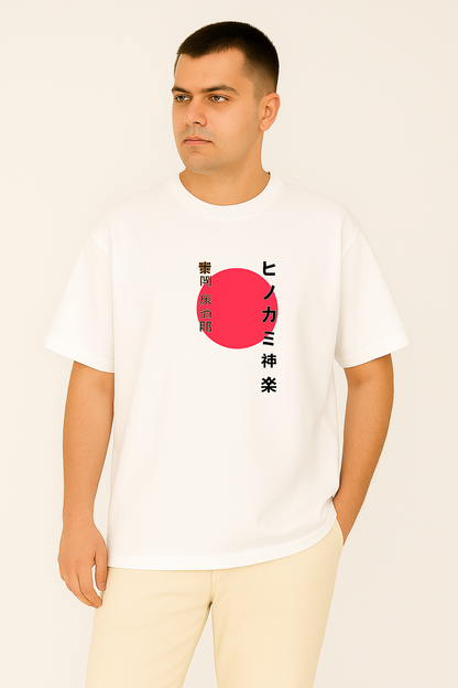 Oversized Men's Tanjiro Anime T-Shirt – 100% Cotton | Breathable &amp; Bold