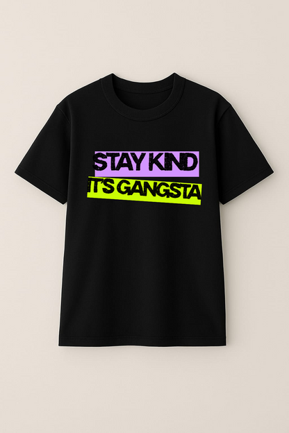 Oversized "Be Kind" Ghost Anime T-Shirt – 100% Cotton | Soft, Durable &amp; Spiritually Stylish