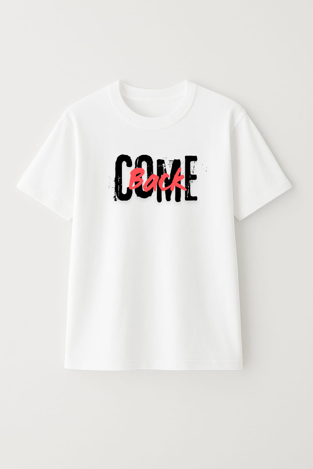 Oversized "Come Back" Anime T-Shirt – 100% Cotton | Breathable, Durable, Bold