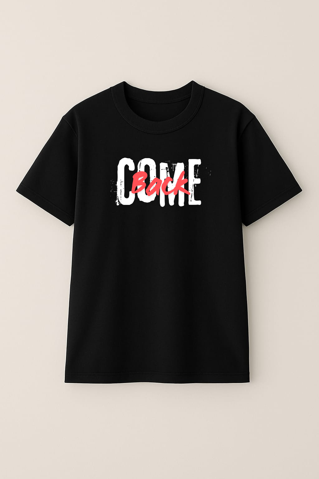 Oversized "Come Back" Anime T-Shirt – 100% Cotton | Breathable, Durable, Bold