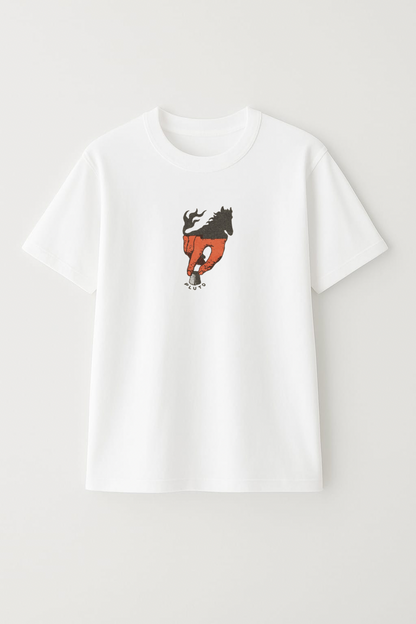 Oversized "Hand Art" Anime T-Shirt – Wear the Expression